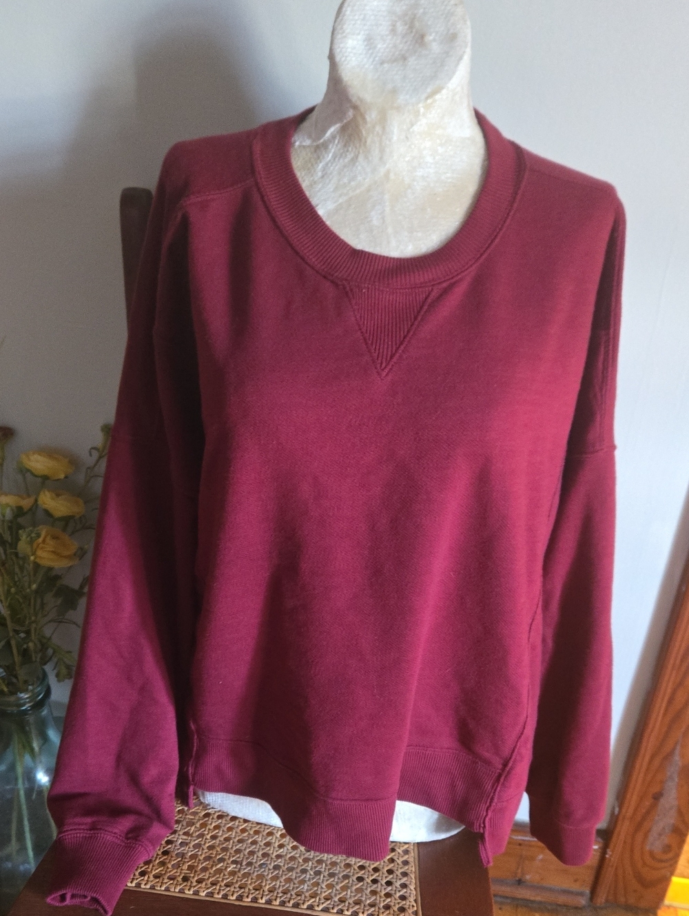 Time and Tru Crewneck Lightweight Sweatshirt Size Xxl